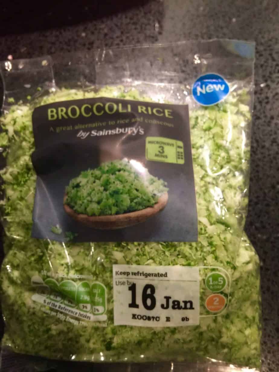 Sainsbury's Vegetables - Broccoli Rice