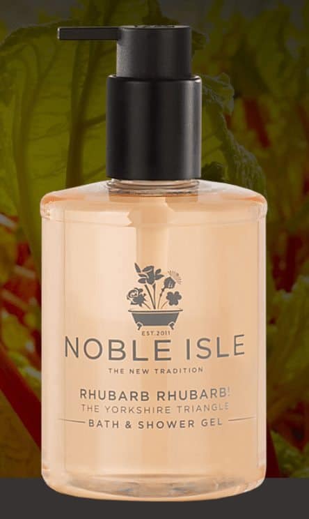 Beauty Review: Noble Isle Rhubarb Rhubarb, Bath & Shower Gel