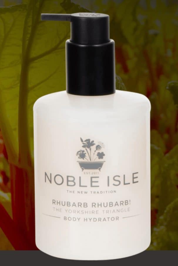 Beauty Review: Noble Isle Rhubarb Rhubarb, Body Hydrator
